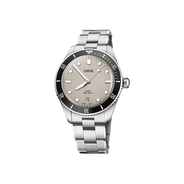 Oris Divers Date 39mm Stainless Steel Dive Watch